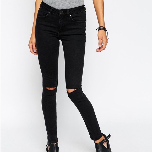Levi's Denim - Levi’s Legging Black Ripped Jeans